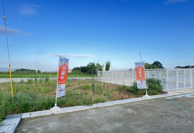 桜井市上之庄　全10区画　建築条件なし土地の外観