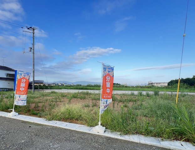 桜井市上之庄　全10区画　建築条件なし土地の外観