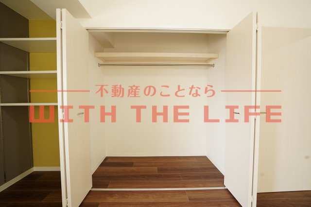 セイコービル【キャッシュバック対象物件】の収納|大きなものも収納できそうです