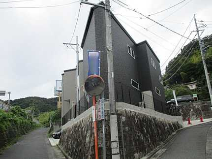 西区田方1丁目の前面道路含む現地写真
