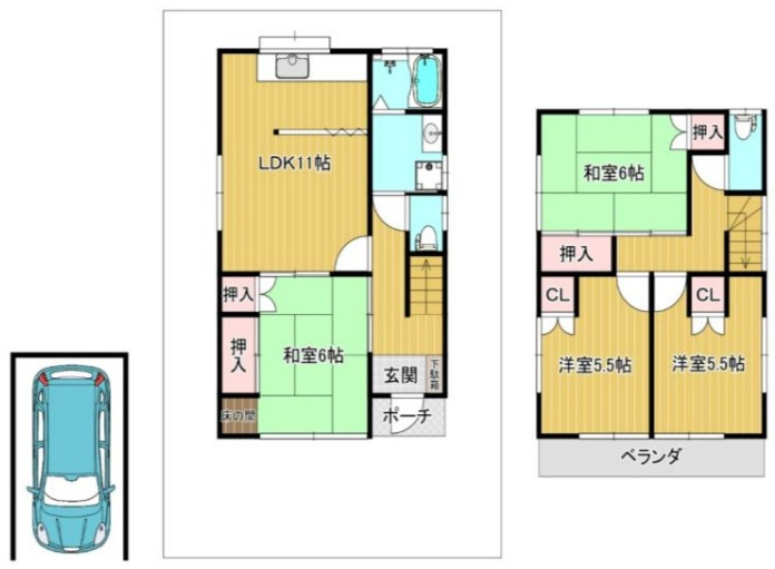 東久留米市野火止3丁目　中古戸建