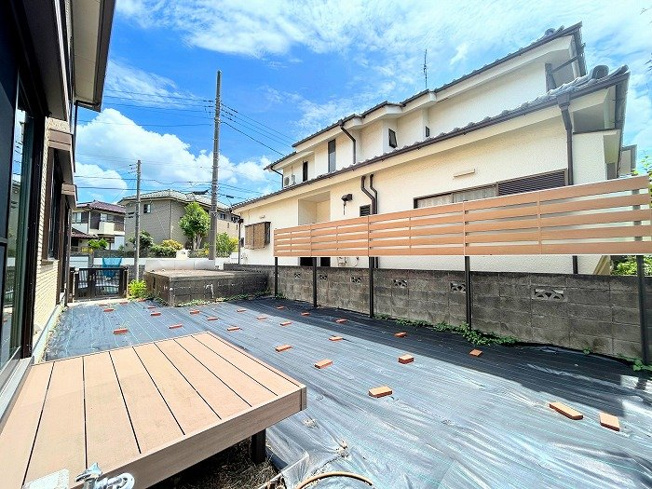 【庭】 | アトムセレクト千葉市若葉区千城台東中古戸建て