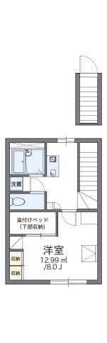 レオパレスリリオンの間取り