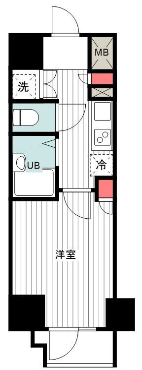 スパシエエル・ヴィエント・アース板橋タワーの間取り