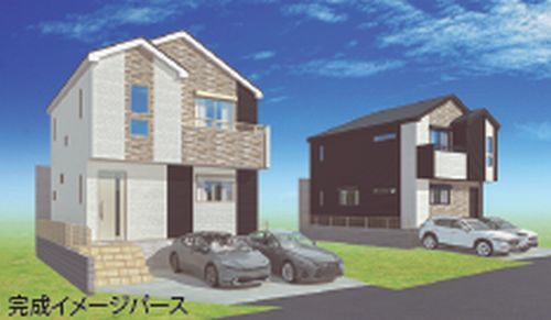 【仲介手数料０円】綾瀬市蓼川1丁目1期　新築一戸建て　全2棟