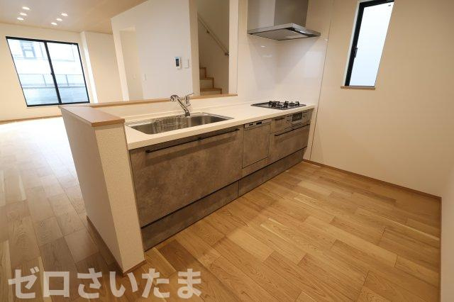 《仲介手数料無料》世田谷区赤堤４丁目13-5新築一戸建てハートフルタウンのキッチン