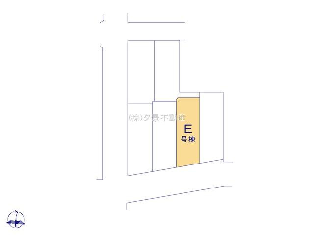 《仲介手数料無料》世田谷区赤堤４丁目13-5新築一戸建てハートフルタウンの区画図