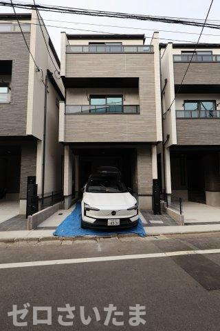 《仲介手数料無料》世田谷区赤堤４丁目13-5新築一戸建てハートフルタウンの外観|2026年10月23日 曇り