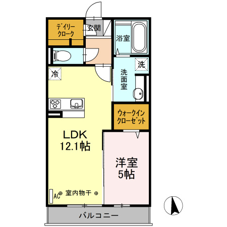 ホームインプラスの区画図