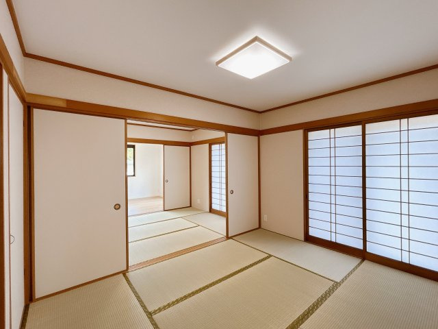 宇部市あすとぴあ５丁目　戸建ての和室|和室です。