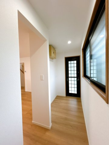 宇部市あすとぴあ５丁目　戸建ての収納|キッチン横のパントリーです。