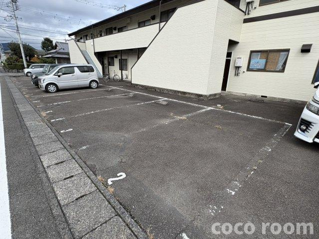 セントポーリアの駐車場