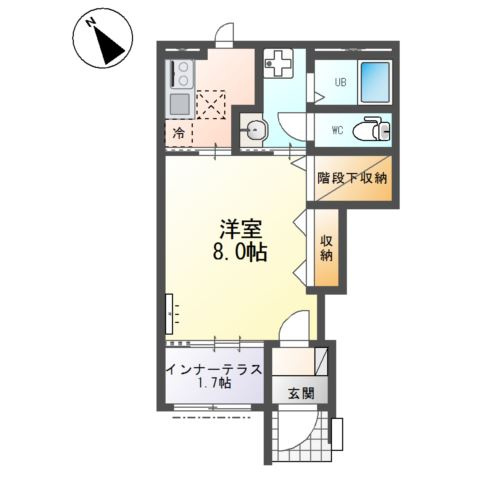 大曽根原町新築アパート②（仮の間取り