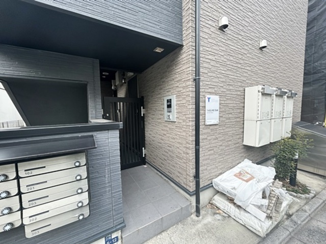 T.A北区上中里3丁目A棟のエントランス|建物入口です！