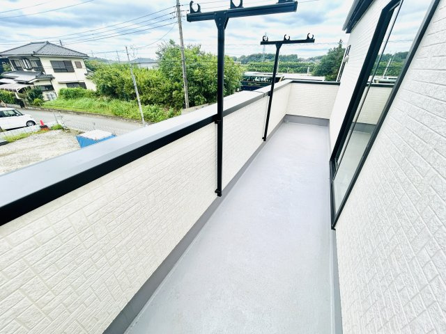 グラファーレ佐倉市城内町５期のバルコニー