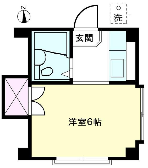 フラワーハイツの間取り