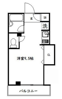 【間取り】 | リズ松ヶ丘 | 間取りです。