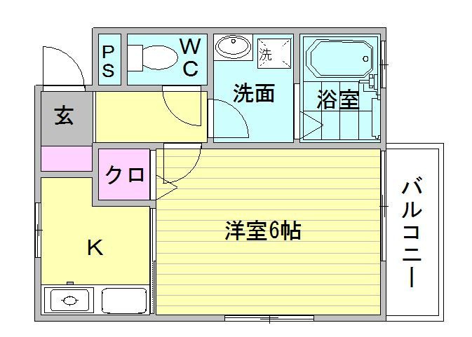 ドリームKの間取り