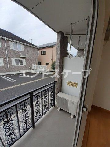 カリーノ・トゥッティＢのバルコニー|高崎、前橋のお部屋探しはエンドスケープまで！お客様の理想お聞かせ下さい♪
