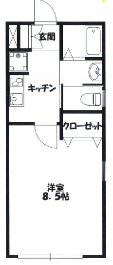 サングランツの間取り|間取りです。