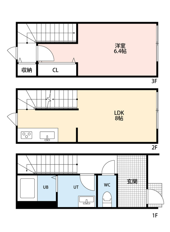 ＭＯＫ－ＴＥＲＲＡＣＥ　三郷【仲介手数料：50％OFF】対象物件！の間取り