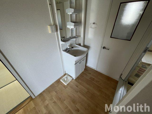 堺市南区茶山台２丁の賃貸マンションの洗面所