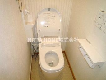 サンシャイン朝暉A棟のトイレ|洗浄機能付きのトイレです◇