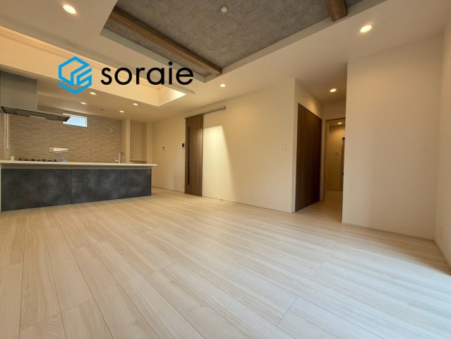 川越市南大塚３丁目　全12棟　新築戸建の居間・リビング|9/24　撮影
