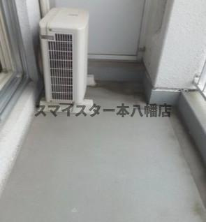 ビューパレー市川のバルコニー
