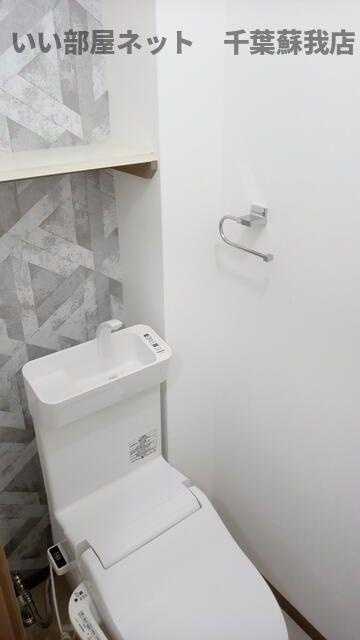 鎌取セントラルマンションのトイレ|シンプルで使いやすいトイレです