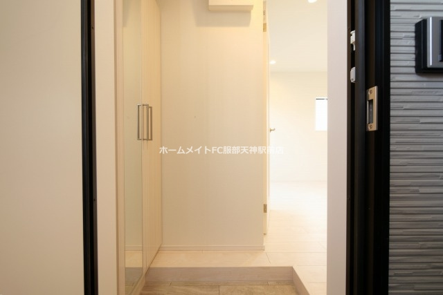 ハーモニーテラス千成町の玄関
