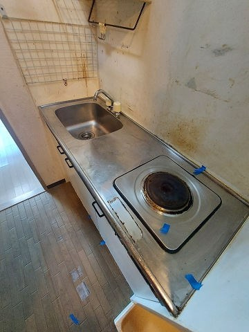 尼崎市杭瀬南新町１丁目の賃貸マンションのキッチン