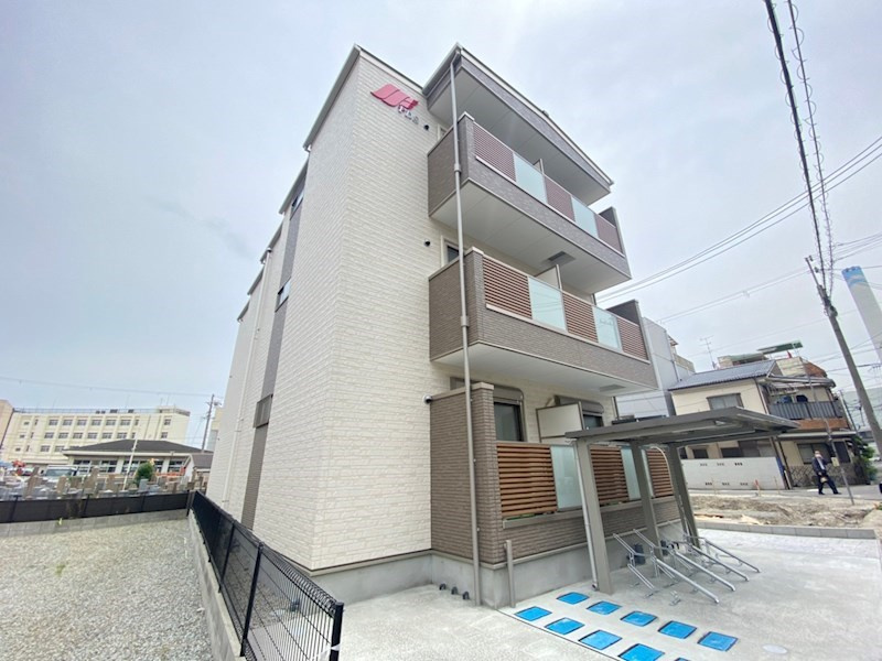 大阪市西淀川区大和田６丁目のアパートの外観