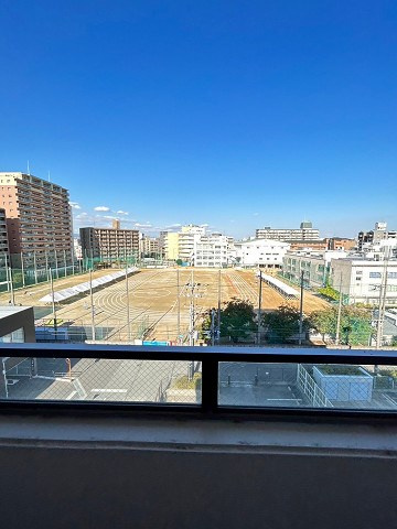 大阪市西淀川区野里３丁目の賃貸マンションの展望