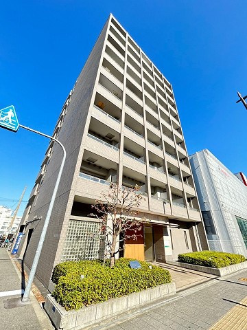 大阪市西淀川区野里３丁目の賃貸マンションの外観