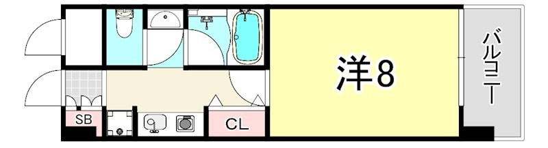 ロイヤル御幣島の間取り