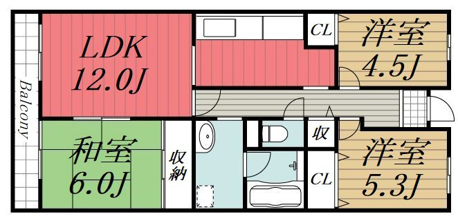 【間取り】