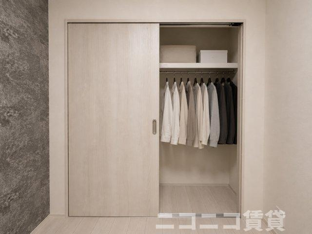 足立区西新井栄町１丁目のアパートの収納|別号室イメージの為、現状を優先致します。
