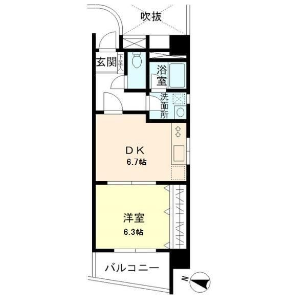 グリーンコートの間取り