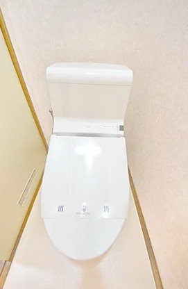 八王子市別所１丁目の賃貸マンションのトイレ