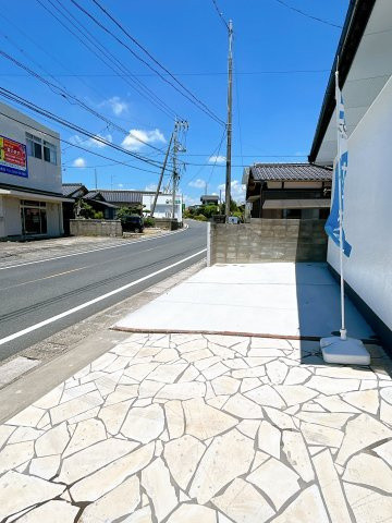 宇部市開４丁目　戸建ての駐車場|【リフォーム済】ブロック塀は解体撤去して駐車場確保しました