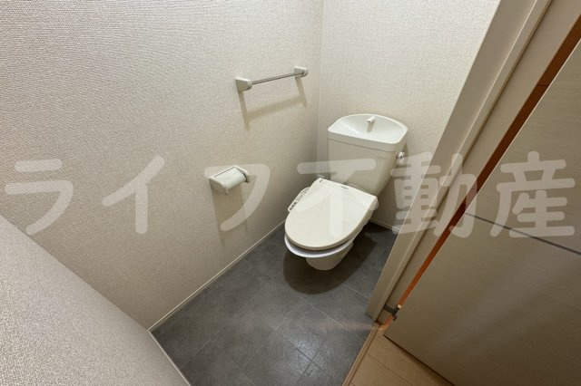 エスポワールKⅣのトイレ|トイレもきれいです