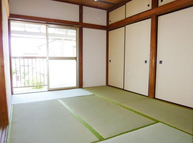 小川コーポの寝室