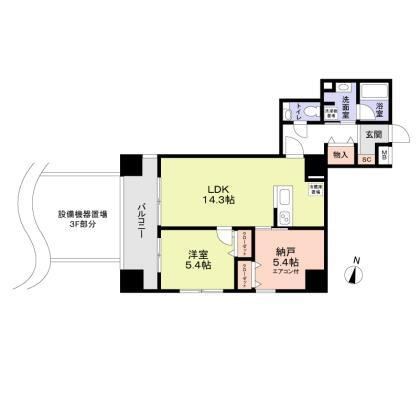 アエルグラン相模大野の間取り