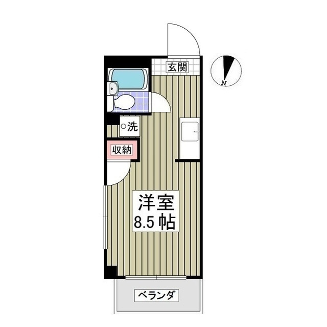 ホリウチファーストビルの間取り
