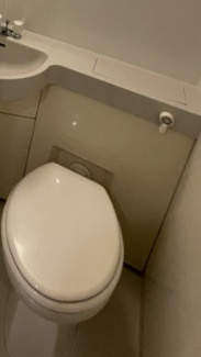 安田神保町マンションのトイレ