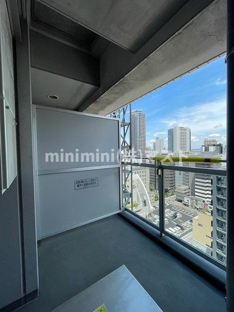 淀屋橋アップルタワーレジデンスのバルコニー