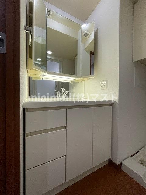 淀屋橋アップルタワーレジデンスの洗面所