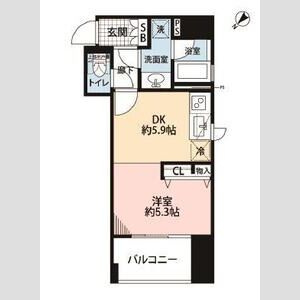 ワコーレ・ディ・アルクス元町の間取り