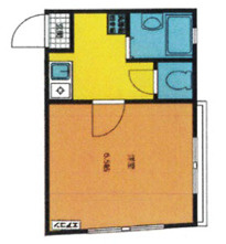 Ｋマンションムサシの間取り